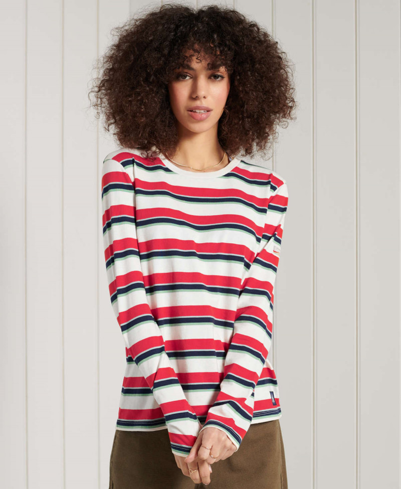 CALI STRIPE LS TOP