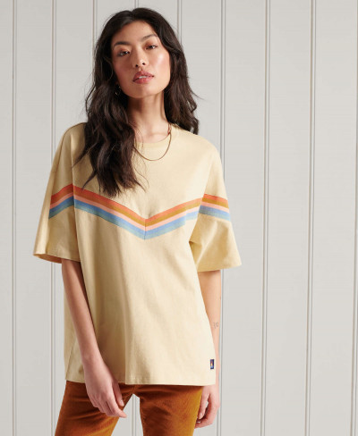 CALI BOXY TEE - Mellow Sun