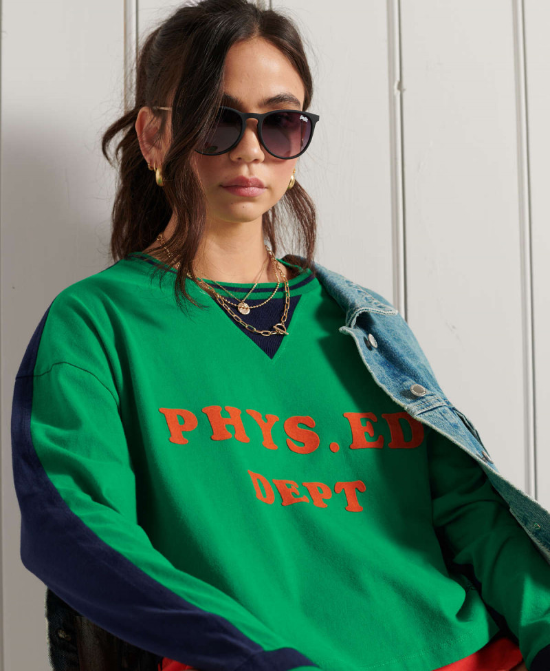 COLLEGIATE GRAPHIC LS TOP