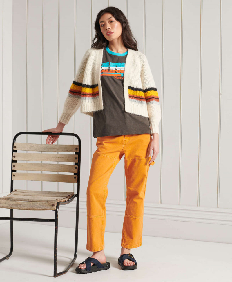 CALI SURF GRAPHIC RINGER TEE