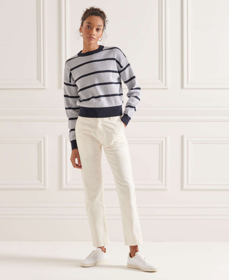 CROPPED JAQUARD KNIT