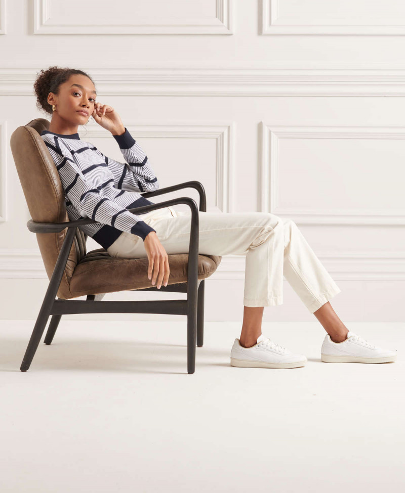 CROPPED JAQUARD KNIT