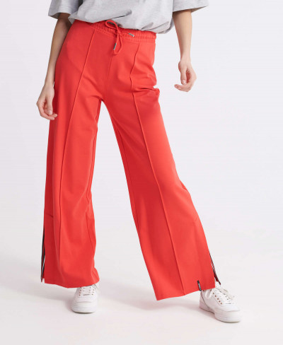EDIT WIDE LEG JOGGER UB - Festive Red