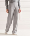 SOFT RIB WIDE LEG JOGGER