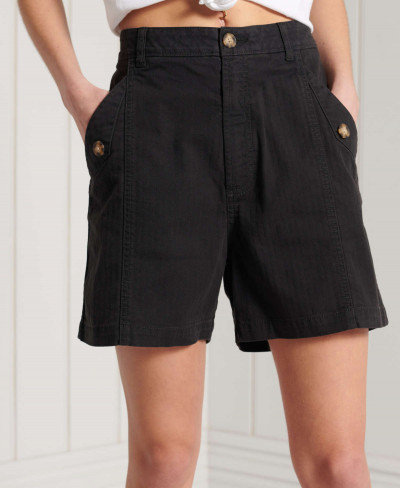 UTILITY SHORT - Washed Black