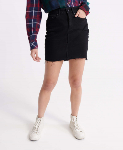 DENIM MINI SKIRT