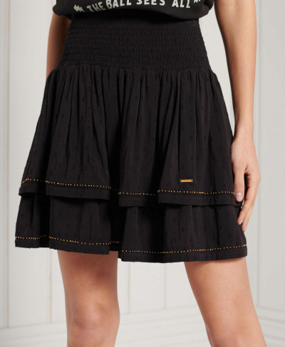 AMEERA MINI SMOCKED SKIRT