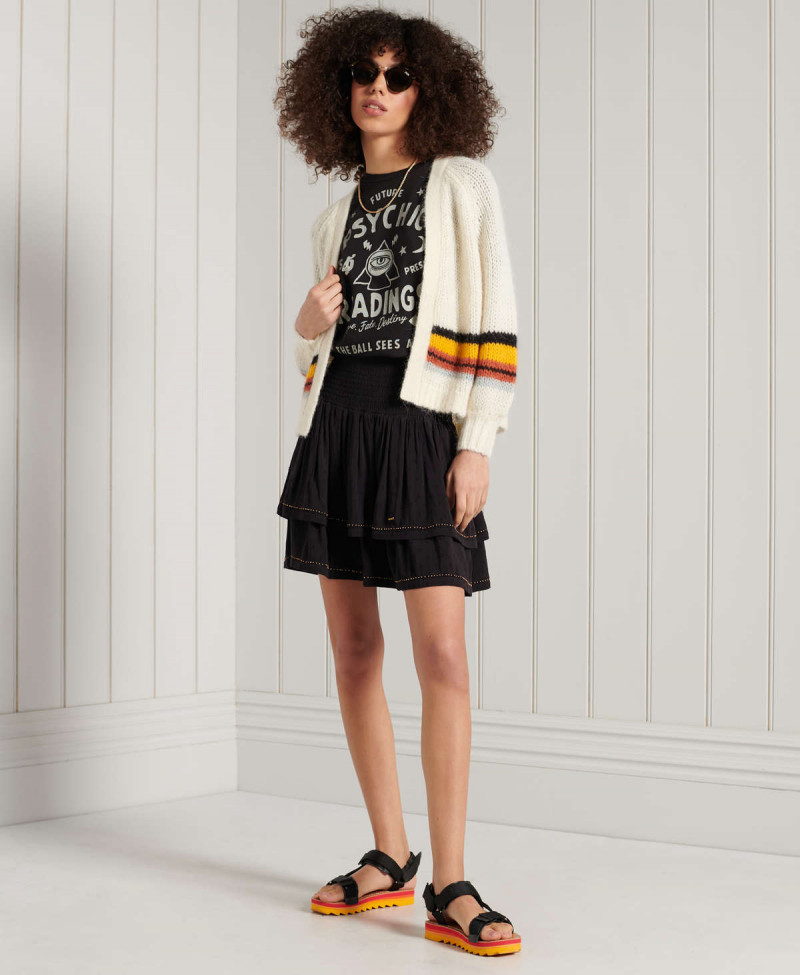 AMEERA MINI SMOCKED SKIRT