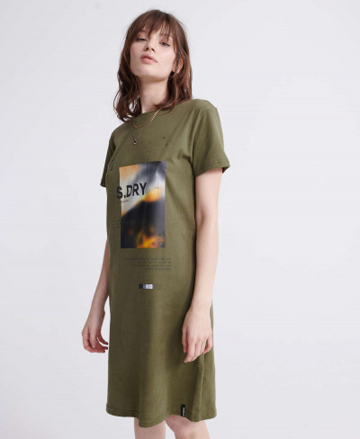 DESERT GRAPHIC T-SHIRT DRESS