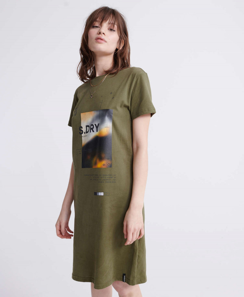 DESERT GRAPHIC T-SHIRT DRESS