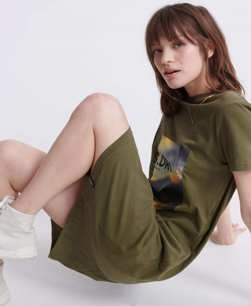 DESERT GRAPHIC T-SHIRT DRESS