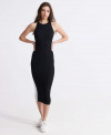 EDIT RACER MIDI KNIT DRESS