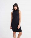 HIGH NECK BODYCON DRESS