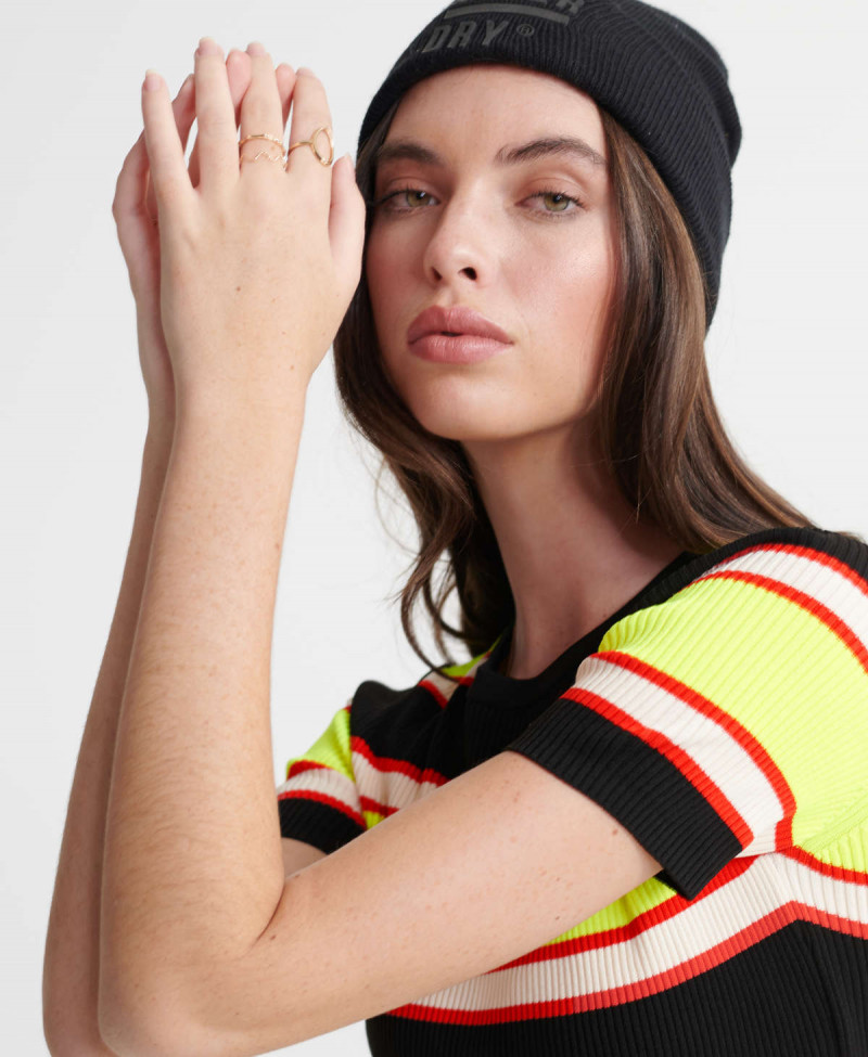 CITY NEON MINI KNIT DRESS