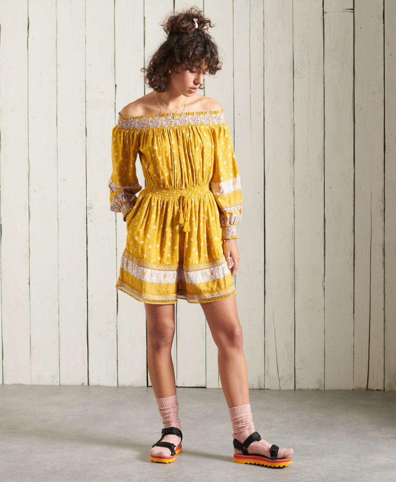 AMEERA OFF SHOULDER PLAYSUIT