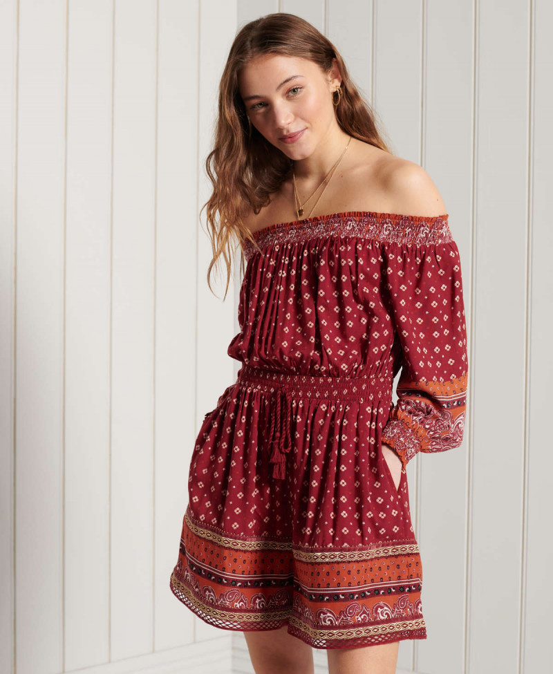 AMEERA OFF SHOULDER PLAYSUIT