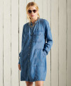 TENCEL OVERSIZED SHIRT DRESS
