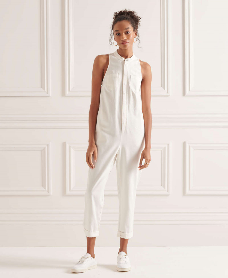 SLEEVELESS JUMPSUIT