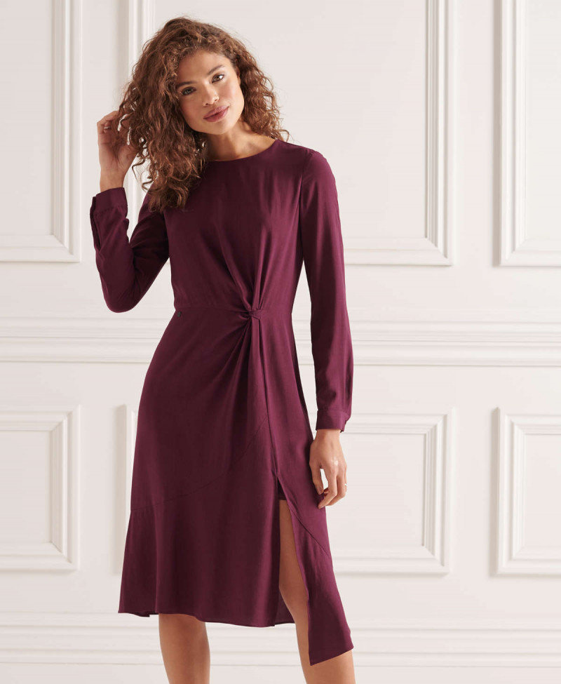 LS ECOVERO TWIST DRESS