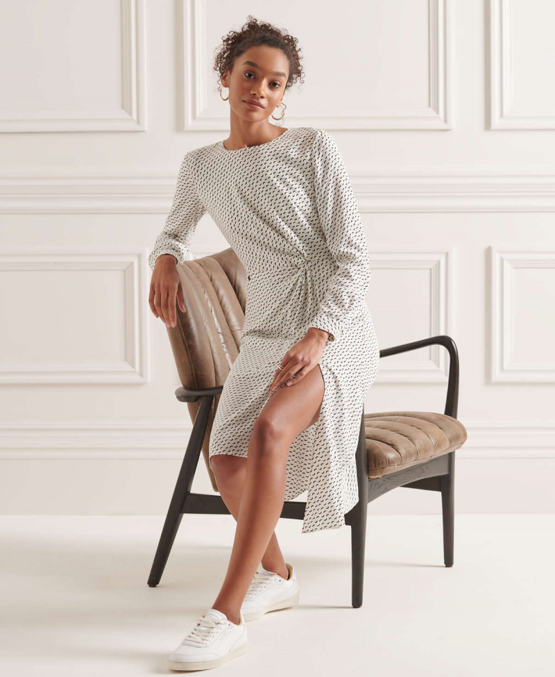 LS ECOVERO TWIST DRESS