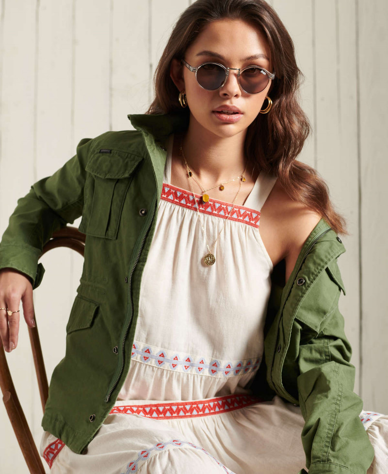 SLEEVELESS EMBROIDERED DRESS