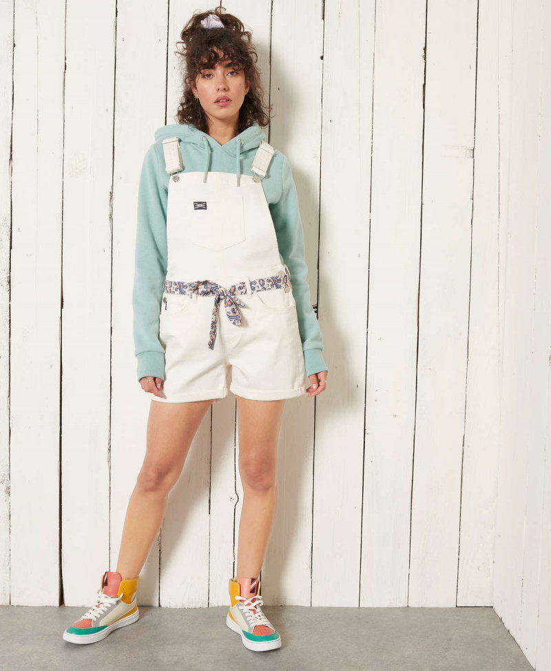 UTILITY DUNGAREE SHORTS