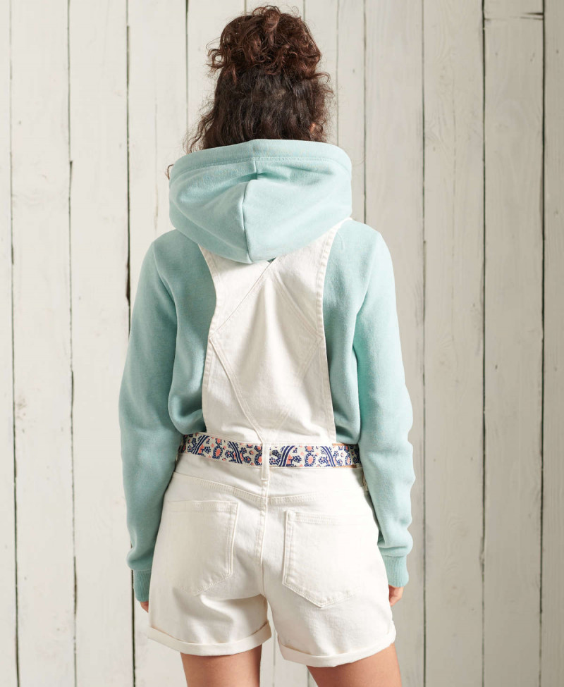 UTILITY DUNGAREE SHORTS