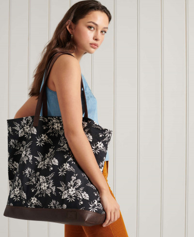 LARGE PRINTED TOTE