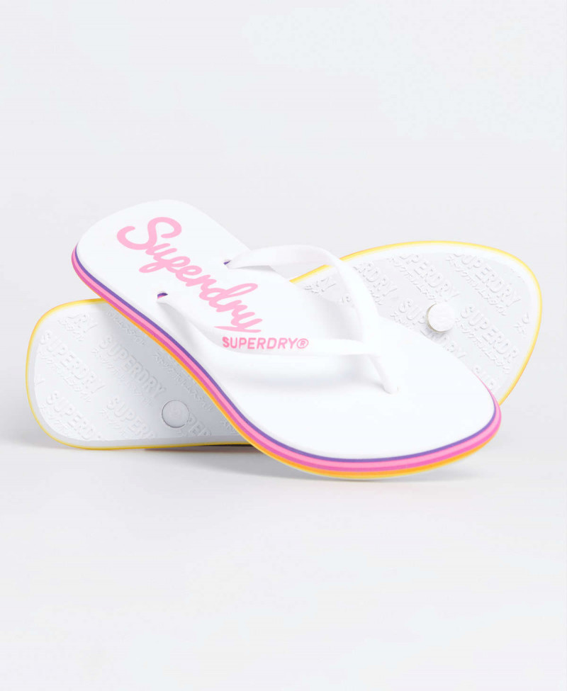NEON RAINBOW SLEEK FLIP FLOP