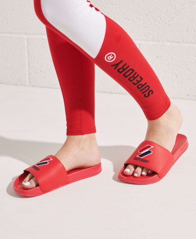 CORE POOL SLIDE - Varsity Red