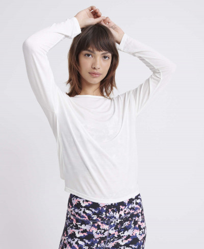 STUDIO L\S TOP - Off White
