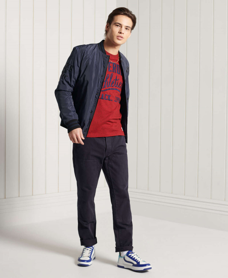 VINTAGE VARSITY EMB TEE