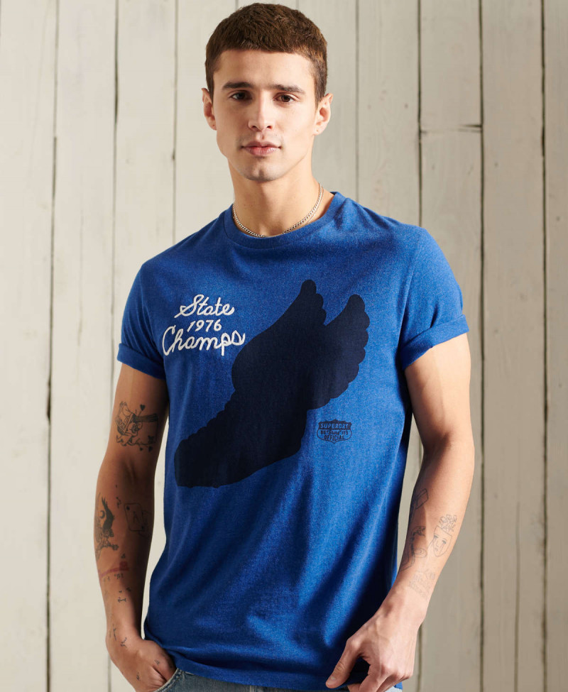 OVERDYE COLLEGIATE STATE TEE