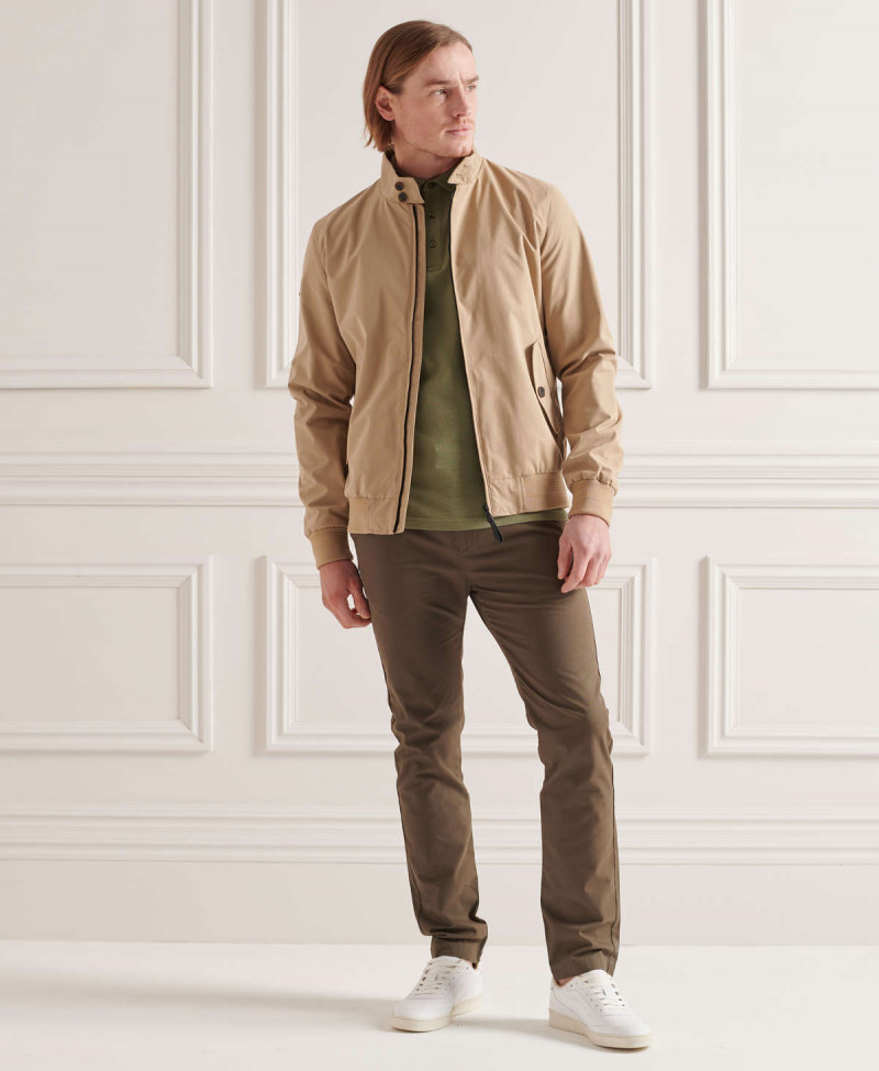 TEXTURED JERSEY POLO