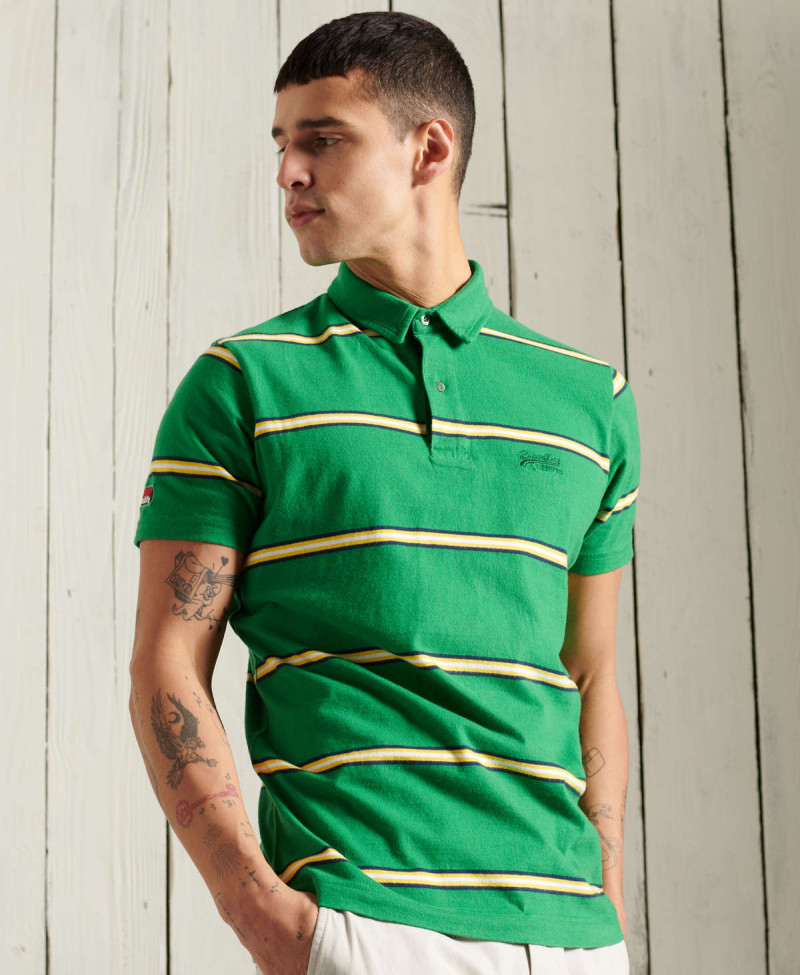ACADEMY STRIPE POLO