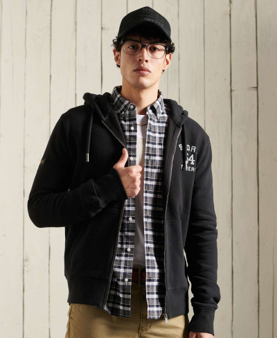 MILITARY NON BRAND ZIP HOOD