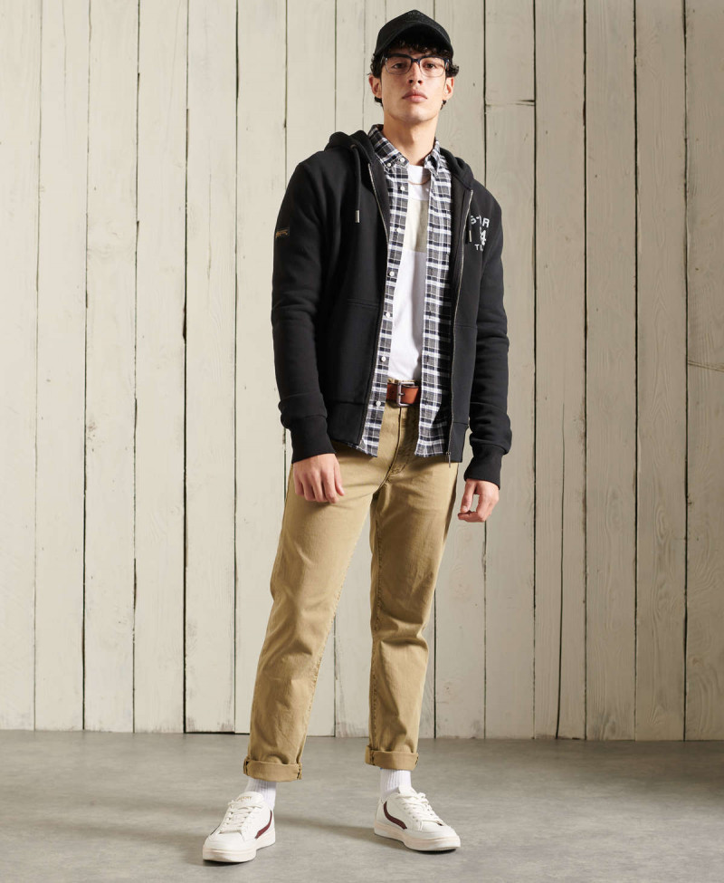 MILITARY NON BRAND ZIP HOOD