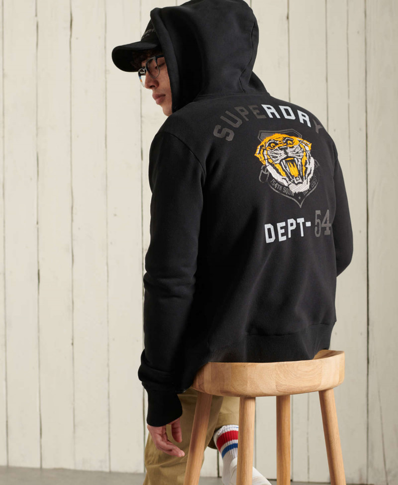 MILITARY NON BRAND ZIP HOOD