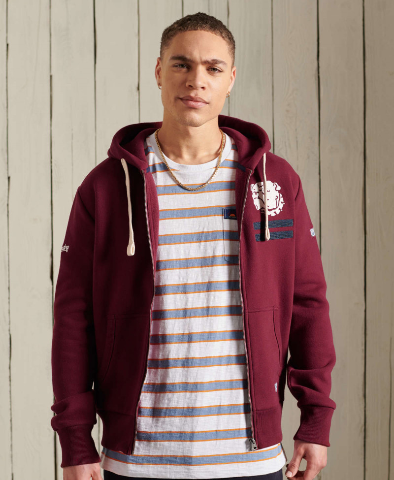 COLLEGIATE STATE ZIP HOOD