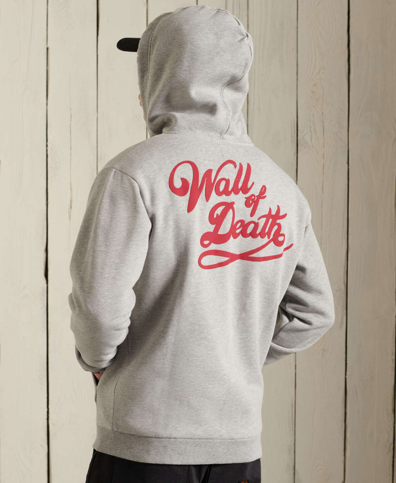 BOHO GRAPHIC ZIP HOOD