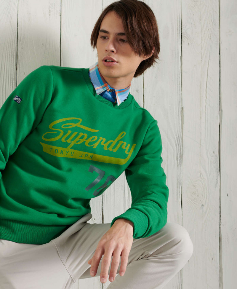 COLLEGIATE CREW NECK SWEAT