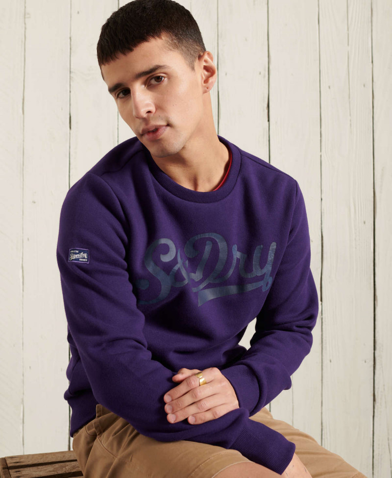 COLLEGIATE CREW NECK SWEAT