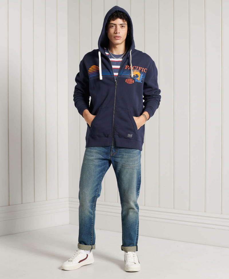 FRONTIER GRAPHIC ZIP HOOD