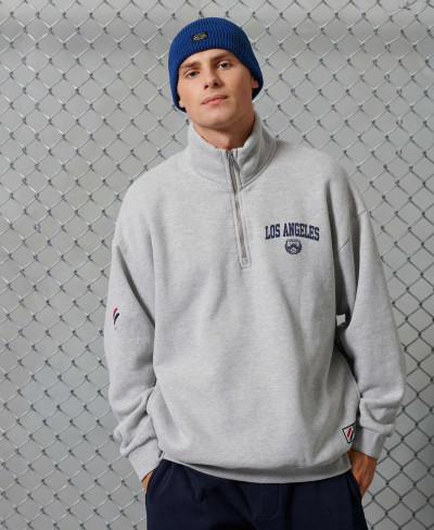 CITY COLLEGE BOX HZ HENLEY - Grey Marl