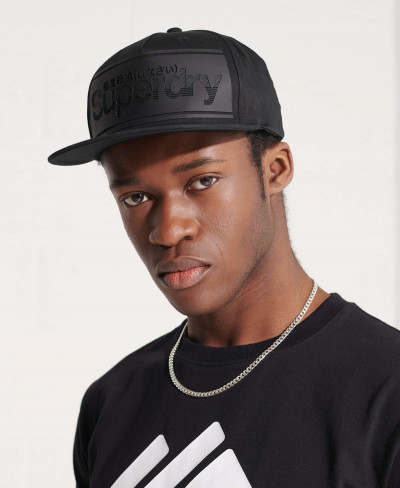 Stripe Logo Trucker cap