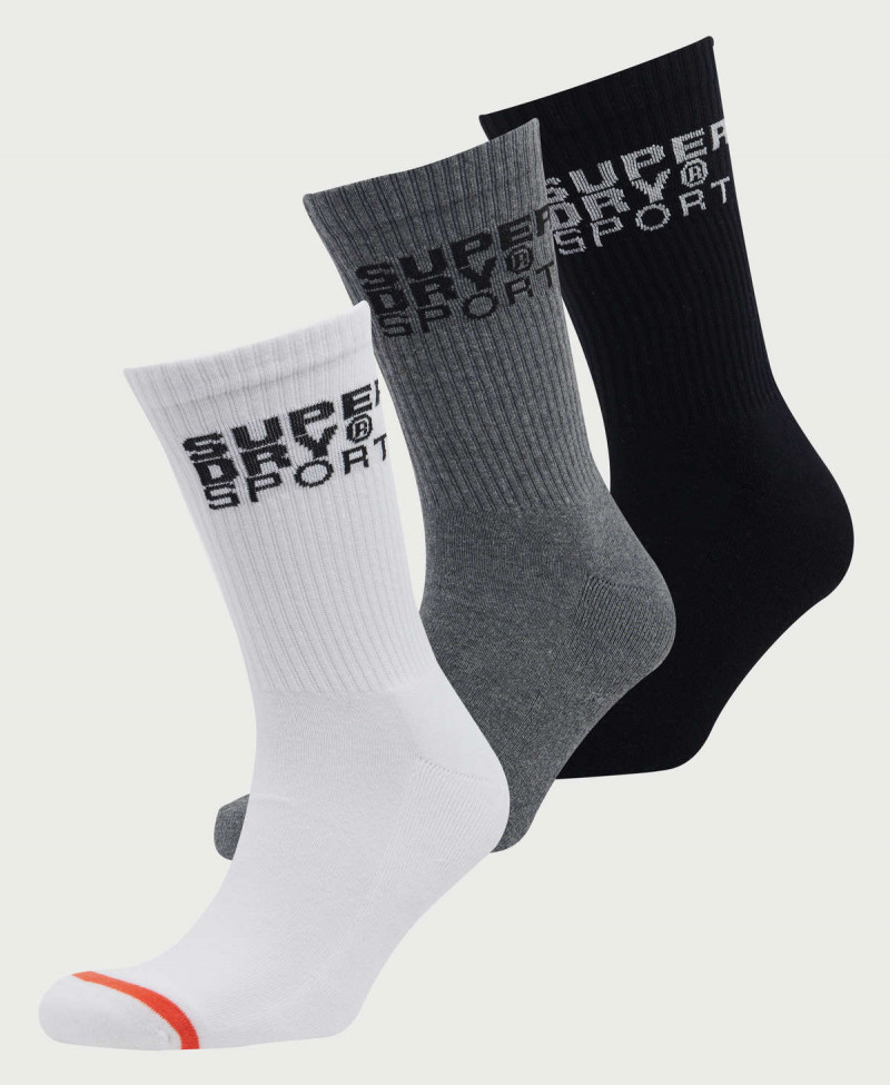 SUPERDRY SPORT CREW SOCK 3PK